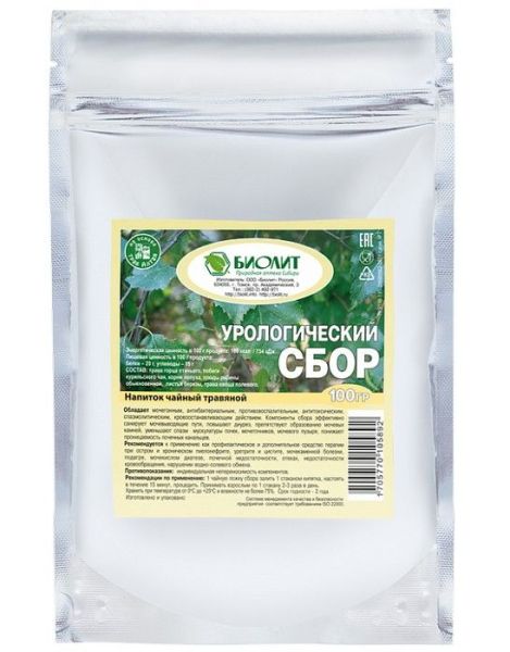 Изображение товара Биолит «Сбор урологический» Биолит «Сбор урологический» фотография