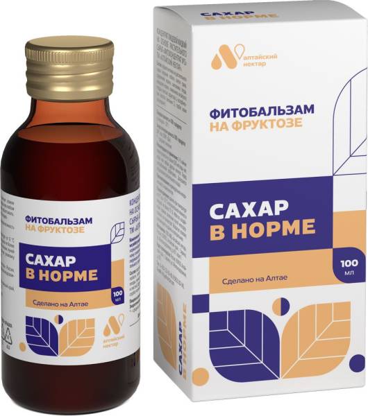 Изображение товара Фитобальзам сахар в норме БАД Алтайский Нектар 100мл Фитобальзам сахар в норме БАД Алтайский Нектар 100мл фотография