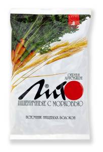 Отруби лито хрустящие (морковь, кальций) 200 г