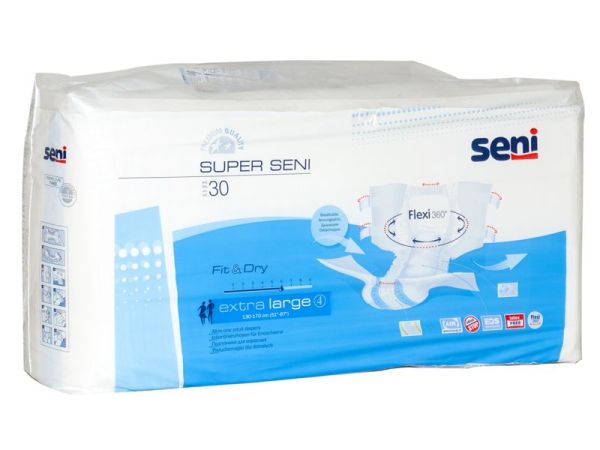 Подгузники для взрослых Super Seni Air 4, 30 шт фотография
